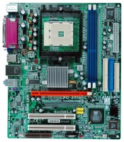 EliteGroup Socket 754 GS7610 ULTRA v1.1C,CPU Athlon 3000,SIS761GX,2DDR,PCI-Ex16,Video, LAN,Aud, 2SATA,RAID,mATX