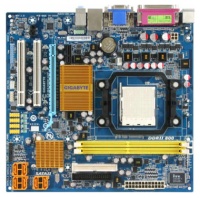 GigaByte Socket AM2 GA-MA74GM-S2H, AMD 740G, 2*DDR2 800 Dual, PCI-Ex16, GLAN,Video, Audio,DVI,mATX