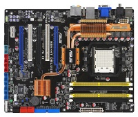 Asus Socket AM2+/AM2 M3N-HT DELUXE/HDMI,nForce780aSLI,4DDR2 1066, 3PCIe2.0x16,Video, GLAN,6SATA2,ATX,RTL