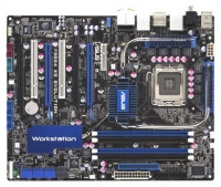 Asus Socket 775 P5E64 WS EVOLUTION, Intel X48,4DDR3 1800*Dual,4PCI-Ex16(dualPCI-E2.0x16), 6SATA2, ATX,RTL