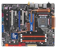 Asus Socket 775 P5Q3 Deluxe/WIFI-AP, Intel P45, 4DDR3 Dual, 2PCI-Ex2.0x16(CF), 2GLAN, 6SATA2,RAID,ATX,RTL