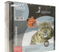 SmartTrack 4.7Gb DVD-R 16x slim