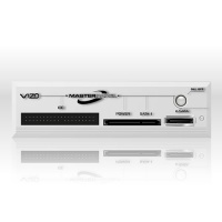 Vantec Vizo Master Panel MTP-101-WH 5.25', IDE&SATA -> PC, led, white