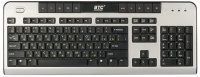 BTC 6301 UltraSlim Multimedia Keyboard, Silver-Black, , USB