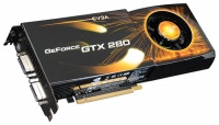 EVGA PCI-E NVIDIA GeForce GTX 280 1024Mb DDR3 512bit DVI TV-out Retail