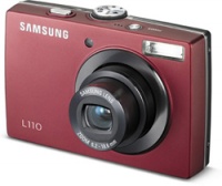Samsung L110 Red 8.2Mpx,3264x2448,640480 video,3 .,20Mb,SD-Card,..,114.