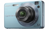 Sony CyberShot DSC-W120 Blue 7.2Mpx,3072x2304,640480 video,4 ./8 .,15Mb,MSPD-Card,123.