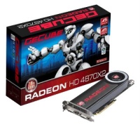 Gecube PCI-E ATI Radeon 4870X2 2048Mb DDR5 2x256bit TV-out 2xDVI Retail