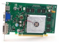 XFX PCI-E NVIDIA GeForce 8400GS 512Mb DDR2 128bit TV-out 2xDVI retail (PV-T86S-YAJG)