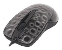 A4 Tech X6-55D Grey Optical Laser Mouse, 1000dpi, 5 +1 , USB+PS/2.