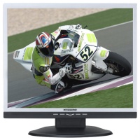 Hannspree TFT 19'' HS191DP Silver+Black 1280x1024@75 700:1 300cd/m2 8ms 150/135 D-sub/DVI multimedia TCO'99