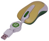 A4 Tech GOT-60A Apple-Tini Optical Mouse, 2Click, 800dpi, USB.