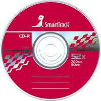 SmartTrack 700Mb 52x Color Cake box 25. 80 min