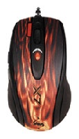 A4 Tech XL-750BF Optical Laser Mouse, 3Fire, 2500dpi, 7 +1  , USB.