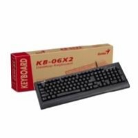 Genius Comfy KB-06X2, PS/2 Black