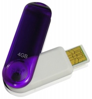 PQI Pen Drive 4096Mb  Traveling Disk i261 Blue USB2.0