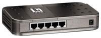 Level One GSW-0506 Gigabit PalmCon Size Switch 5  10/100/1000 Eth, ret