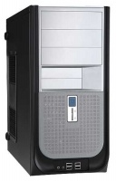 Inwin S605T ATX 350 USB + Fan Audio  AirDuct Black-Silver