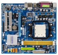 GigaByte Socket AM2 GA-M61SME-S2L, GeForce 6100, 2*DDR2 800 Dual,PCI-Ex, Video, LAN, Audio, 2*SATA2,RAID,mATX