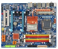 GigaByte GA-X38-DS4 Socket 775, Intel X38, 4DDR2 1066 Dual,2PCI-E2.0x16(CF),GLAN,Audio,6SATA2,1394,ATX