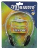 Maxxtro MHP-101B Наушники c регул.громк. Black