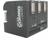 Gembird USB2.0 Концентратор UHB-FD1 3 порта + card reader