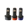 Panasonic KX-TG1313RU3 (3 трубки - серая, оранжевая и синяя)