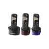 Panasonic KX-TG1313RU4 (3 трубки - серая, красная и синяя)