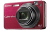 Sony CyberShot DSC-W170 Red 10.1Mpx,3648x2736,640480 video,5 .,15Mb,MSPD-Card,142