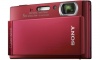 Sony CyberShot DSC-T300 Red 10.1Mpx,3648x2736,640480 video,5  ,15Mb,MSPD-Card,151.