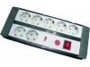 TopDevice KF-LGD-S07B White-Black,7 розеток,1,8 метра,3,5 Кватт.