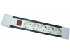 TopDevice KF-L-05K White-Black,5 розеток,1,8 метра,3,5 Кватт.