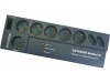 TopDevice KF-BM-06/2KA Black,6 розеток, 1,8 метра, 3.5 Кватт,защита телефонной,модемной,ТВ линии.