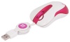 A4 Tech GOT-60SR Strawberry Tini Optical Mouse, 2Click, 800dpi, USB.