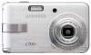 Samsung L700S Silver 7.2Mpx,3072x2304,640480 video,5 .,20Mb,SD-Card,Li-Ion .