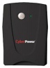 CyberPower V 500E Black -,500VA/240W,165Vac-270Vac,.. ..15 , 4,5AH
