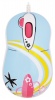 A4 Tech G0A-6S Aloha Splash Optical Mouse, 2Click, 800dpi, USB.