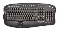 Oklick 770L Black Multimedia Keyboard, PS/2+USB.