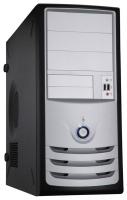 Inwin C589T ATX 350 AirDuct USB + Audio Black-silver